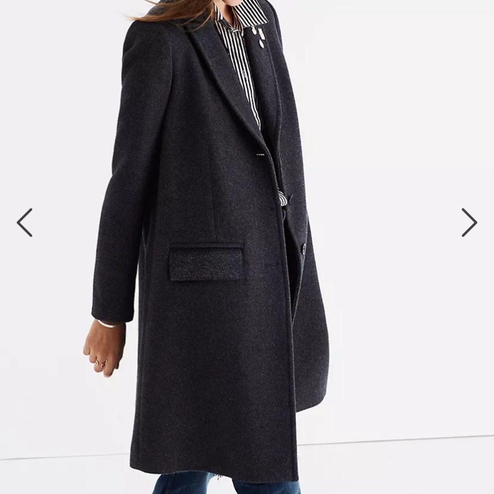 Teatro Swing Coat in Heather Grey